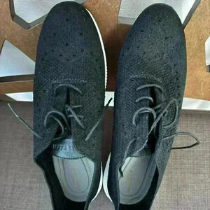 Cole Haan Women's 2.ZERØGRAND Wingtip Oxford 8 Black Sneaker brand New no  🏷️
